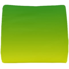 Avocado Ombre Green Yellow Gradient Seat Cushion