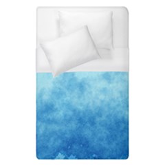 Abstract Sky Blue Texture Duvet Cover (single Size) by SpinnyChairDesigns