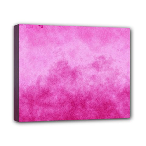 Abstract Pink Grunge Texture Canvas 10  X 8  (stretched) by SpinnyChairDesigns