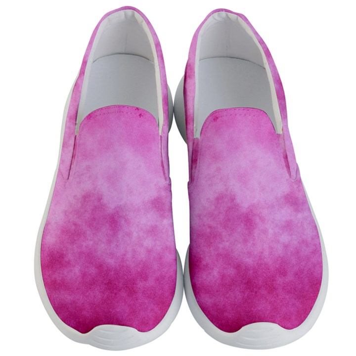 Abstract Pink Grunge Texture Men s Lightweight Slip Ons