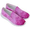 Abstract Pink Grunge Texture Men s Lightweight Slip Ons View3