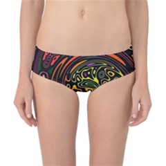 Abstract Tribal Swirl Classic Bikini Bottoms by SpinnyChairDesigns