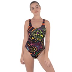 Abstract Tribal Swirl Bring Sexy Back Swimsuit by SpinnyChairDesigns