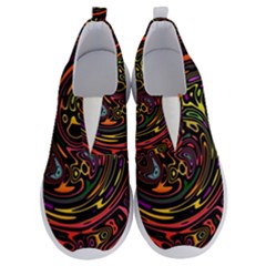 Abstract Tribal Swirl No Lace Lightweight Shoes by SpinnyChairDesigns