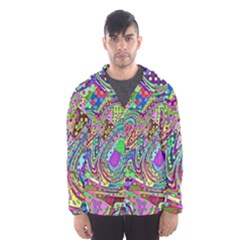 Ugliest Pattern In The World Men s Hooded Windbreaker by SpinnyChairDesigns