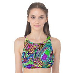 Ugliest Pattern In The World Tank Bikini Top by SpinnyChairDesigns