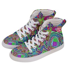 Ugliest Pattern In The World Women s Hi-top Skate Sneakers by SpinnyChairDesigns