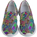 Ugliest Pattern In The World Kids Lightweight Slip Ons View1