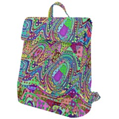 Ugliest Pattern In The World Flap Top Backpack by SpinnyChairDesigns