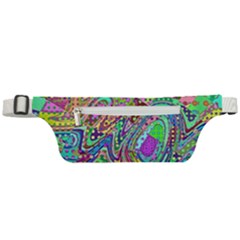 Ugliest Pattern In The World Active Waist Bag by SpinnyChairDesigns