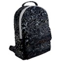 Urban Camouflage Black Grey Brown Flap Pocket Backpack (Large) View2