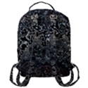 Urban Camouflage Black Grey Brown Flap Pocket Backpack (Large) View3