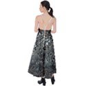 Urban Camouflage Black Grey Brown Tie Back Maxi Dress View2