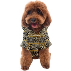 Antique Black And Gold Dog Coat by SpinnyChairDesigns