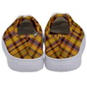 Madras Plaid Yellow Gold Kids  Classic Low Top Sneakers View4