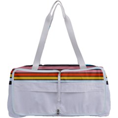 Vintage Stripes Multi Function Bag by tmsartbazaar