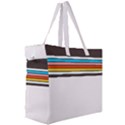 Vintage Stripes Canvas Travel Bag View3