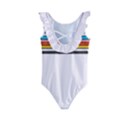 Vintage Stripes Kids  Frill Swimsuit View2