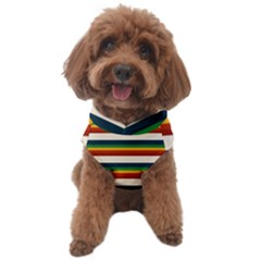 Rainbow Stripes Dog Sweater by tmsartbazaar