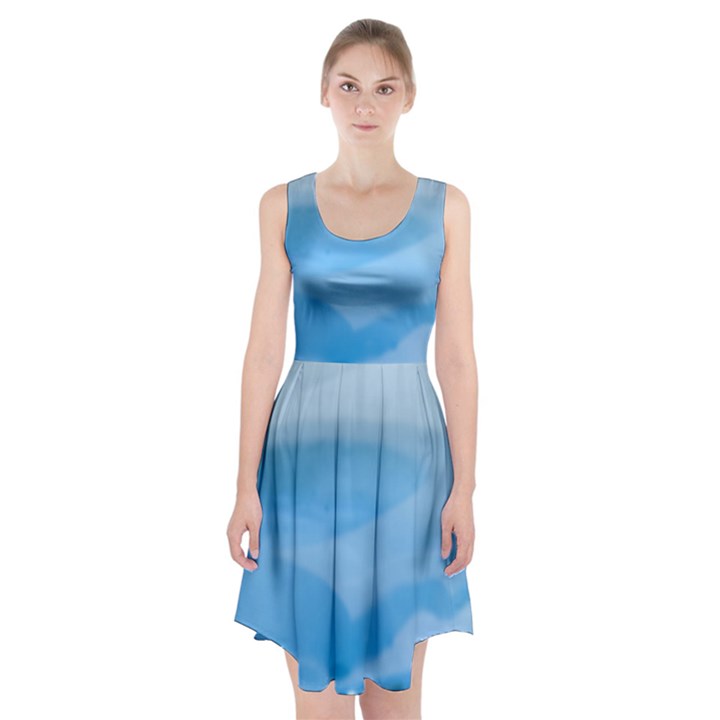 Aquamarine Racerback Midi Dress