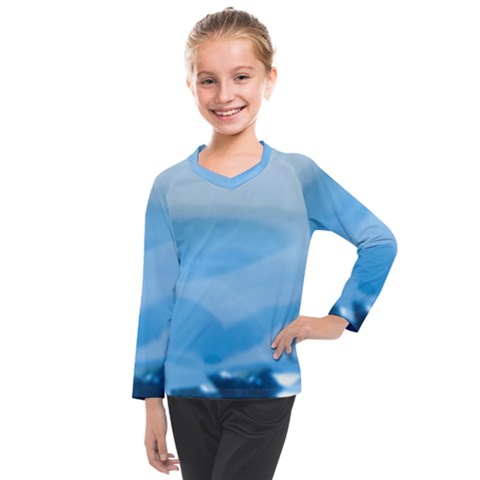 Aquamarine Kids  Long Mesh Tee by Janetaudreywilson