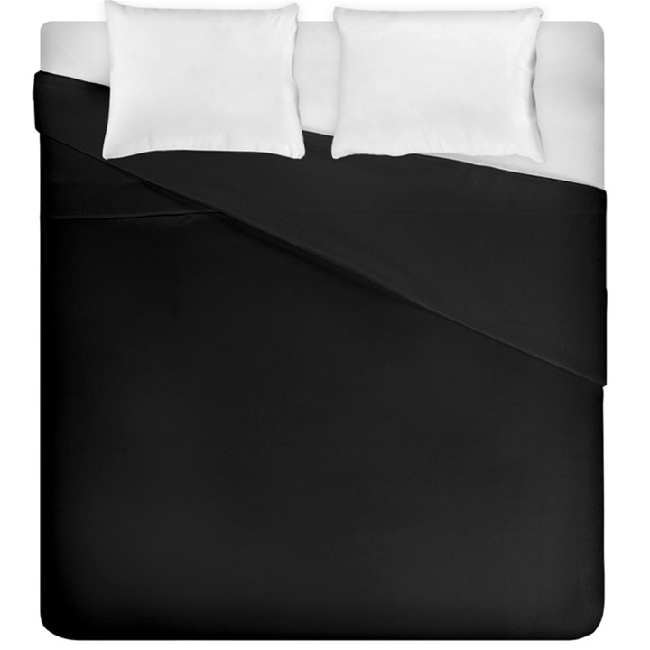 Rich Ebony Duvet Cover Double Side (King Size)