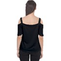 Rich Ebony Cutout Shoulder Tee View2