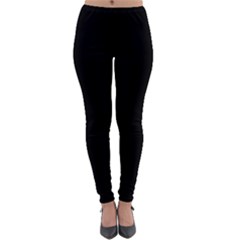 Rich Ebony Lightweight Velour Leggings by Janetaudreywilson