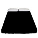 Rich Ebony Fitted Sheet (Queen Size) View1