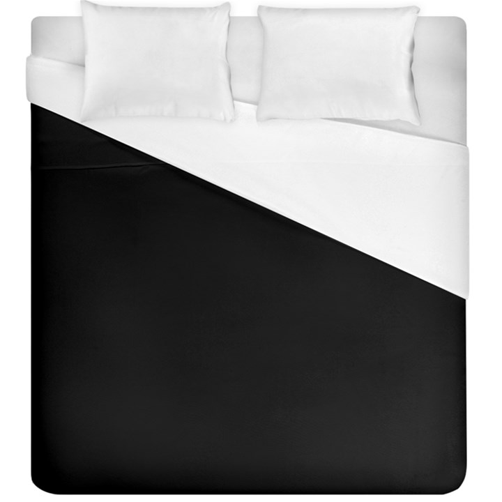 Rich Ebony Duvet Cover (King Size)