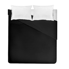 Rich Ebony Duvet Cover Double Side (full/ Double Size) by Janetaudreywilson