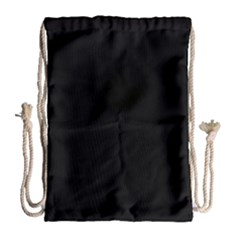 Rich Ebony Drawstring Bag (large) by Janetaudreywilson