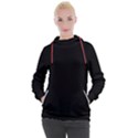 Rich Ebony Women s Hooded Pullover View1