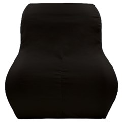 Rich Ebony Car Seat Back Cushion  by Janetaudreywilson