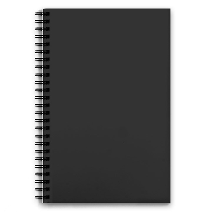 Rich Ebony 5.5  x 8.5  Notebook