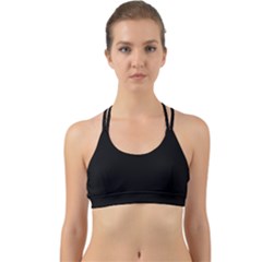 Rich Ebony Back Web Sports Bra by Janetaudreywilson