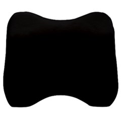 Rich Ebony Velour Head Support Cushion by Janetaudreywilson