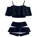 Rich Ebony Kids  Off Shoulder Skirt Bikini View2