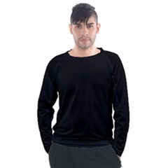 Rich Ebony Men s Long Sleeve Raglan Tee