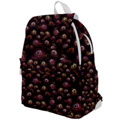 Zombie Eyes Pattern Top Flap Backpack