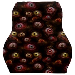 Zombie Eyes Pattern Car Seat Velour Cushion 