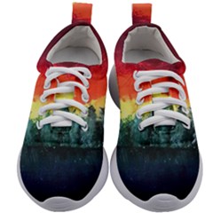 Rainbow Landscape Kids Athletic Shoes by robinyukiko