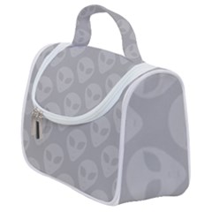 Grey Aliens Ufo Satchel Handbag by SpinnyChairDesigns