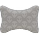 Grey Aliens UFO Seat Head Rest Cushion View1