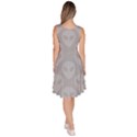 Grey Aliens UFO Knee Length Skater Dress With Pockets View4