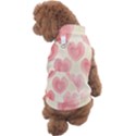 Pink Faded Hearts Dog Sweater View2