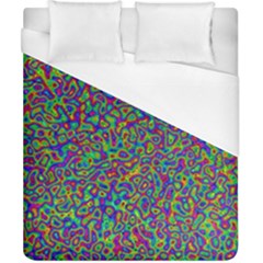 Abstract Rainbow Marble Camouflage Duvet Cover (california King Size) by SpinnyChairDesigns