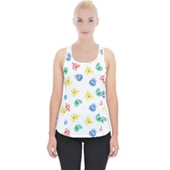 Cute Cartoon Germs Viruses Microbes Piece Up Tank Top by SpinnyChairDesigns