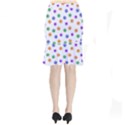 Cartoon Corona Virus Covid 19 Short Mermaid Skirt View2