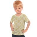 Gold Stars Pattern Kids  Sports Tee View1